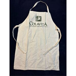 Colavita Olive Oil Kitchen Apron Heavy Cotton Made In India CL3